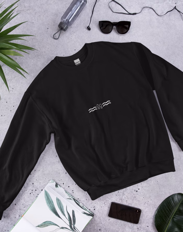 Moletom The Walking on the Sea Unissex